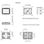 Fujicom晶振,FSX-2M晶振,2520mm無源晶振