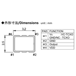 NAKA晶振,TC300晶振,SMD振蕩器