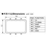納卡晶振,VC500晶振,VCXO壓控晶振