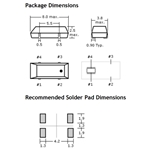 Oscilent陶瓷晶振\223-000312-20\6G時鐘晶振\223音叉晶體 Oscilent陶瓷晶振\223-000312-20\6G時鐘晶振\223音叉晶體