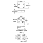 FOX超小型晶振,FC0BSECGM56.0-T3,FX1612B石英水晶振動子