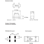 電腦主板晶振,CTP3-32.768-12.5-20-R,AKER安碁時鐘晶振